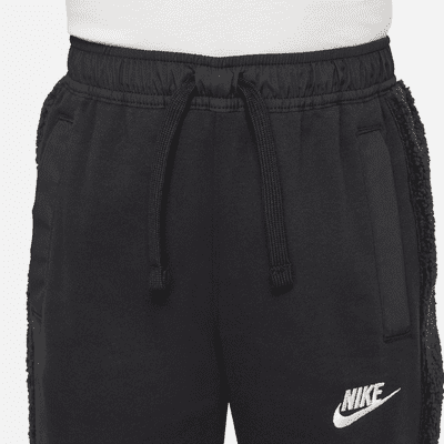 Pantalones acondicionados para el invierno para niños talla grande Nike Sportswear Club Fleece