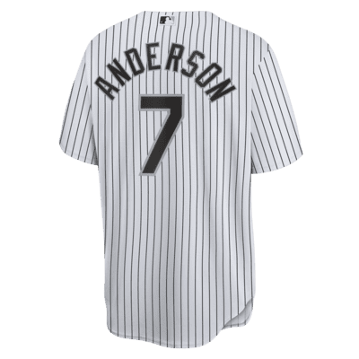 MLB Chicago White Sox (Tim Anderson) Men's Replica Baseball Jersey