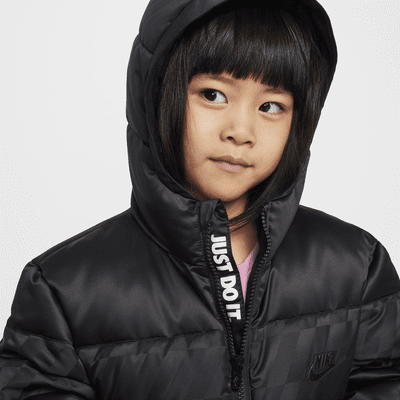 Nike Toddler Jacquard Hazard Stripe Puffer Jacket