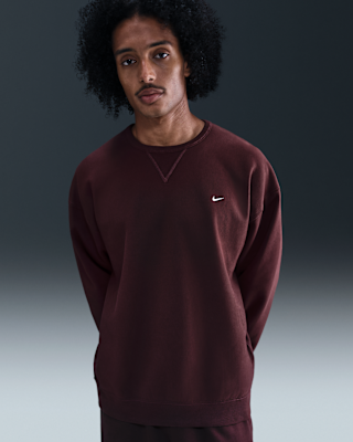 Мужские  Nike Solo Swoosh Fleece Crew