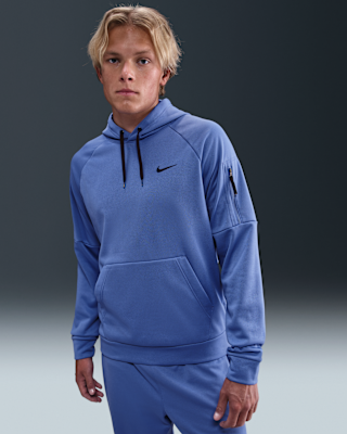 Мужские  Nike Therma Therma-FIT Hooded Fitness Pullover для тренировок