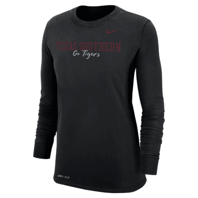 Nike College Dri-FIT 365 Texas Southern Women's Long-Sleeve T-Shirt ...