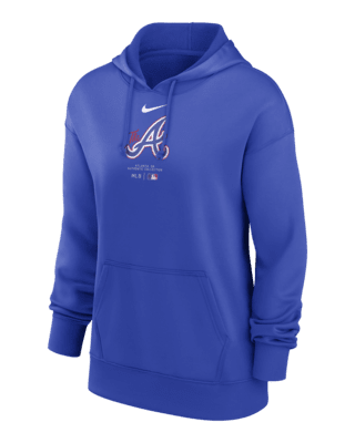 Женское худи Atlanta Braves Authentic Collection City Connect Practice Nike Dri-FIT MLB Pullover Hoodie