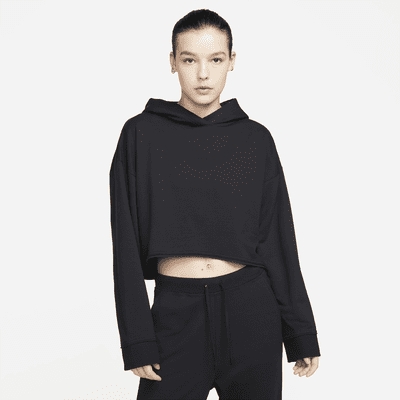 Nike Yoga Luxe Women s Cropped Fleece Hoodie. Nike FI