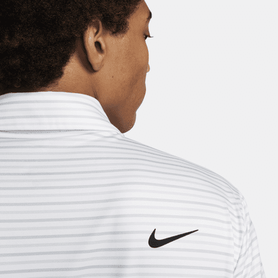 Polo de golf a rayas Dri-FIT para hombre Nike Tour