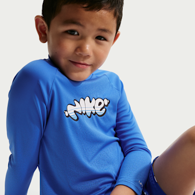 Nike Swim Little Kids' (Boys') Long Sleeve Top & Short Set
