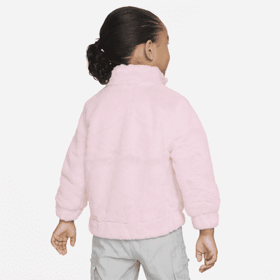 Nike Toddler Swoosh Faux Fur Jacket. Nike.com