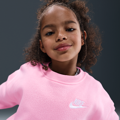 Tröja med rund hals Nike i oversize-modell för barn