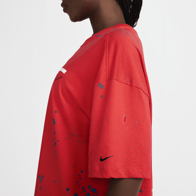 Playera de manga corta oversized para mujer Nike Sportswear Breaking