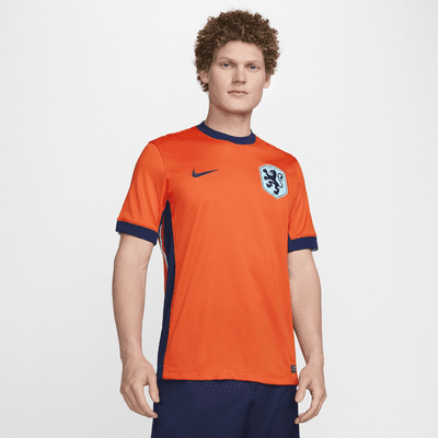 Netherlands (Women's Team) 2024/25 Stadium Home Nike Dri-FIT Soccer Replika Fußballtrikot (Herren)