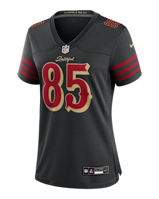 Женские джерси George Kittle San Francisco 49ers Rivalries Collection Women’s Nike NFL Game Jersey