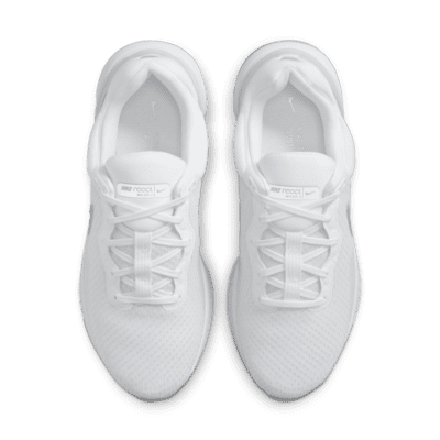white nike trainers with bubble