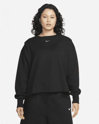 Nike Fleece Women's Oversized French Terry Sweatshirt. Nike LU