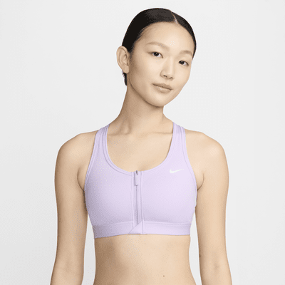 Nike Swoosh Front Zip Women's Medium-Support Padded Sports Bra