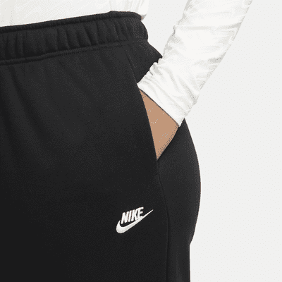 Pants de entrenamiento oversized de tiro medio para mujer Nike Sportswear Club Fleece (talla grande)