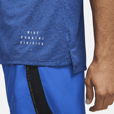 Haut de running à manches courtes Nike Rise 365 Run Division pour Homme