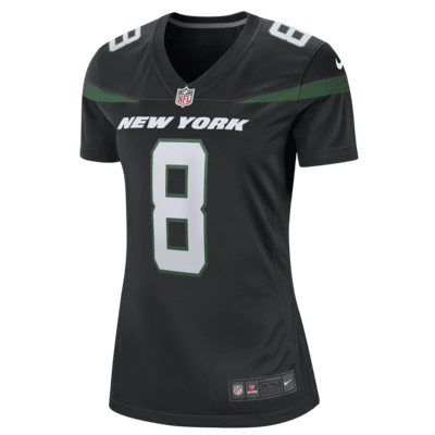 Jersey de fútbol americano Nike de la NFL Game para mujer Aaron Rodgers New York Jets