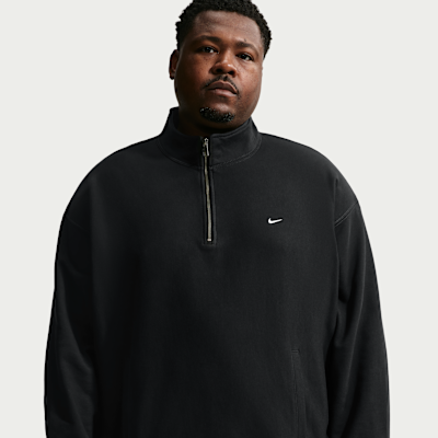 Nike Solo Swoosh Men's Fleece Quarter-Zip Top