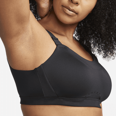 Bra imbottito e regolabile a sostegno elevato Nike Alpha – Donna