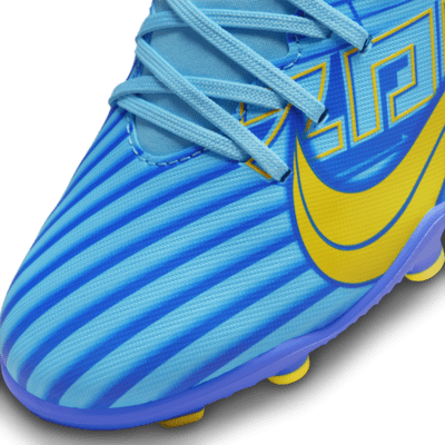 Calzado de fútbol para terrenos múltiples para niños talla pequeña/grande Nike Jr. Mercurial Superfly 9 Club Kylian Mbappé FG/MG