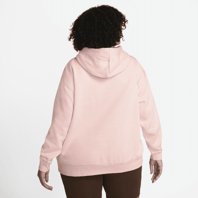 nike pink women's hoodie