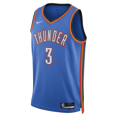Jersey Nike Dri-FIT NBA Swingman Oklahoma City Thunder Icon Edition  2022/23.