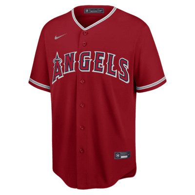 Jersey de béisbol Replica para hombre MLB Los Angeles Angels (Mike Trout)