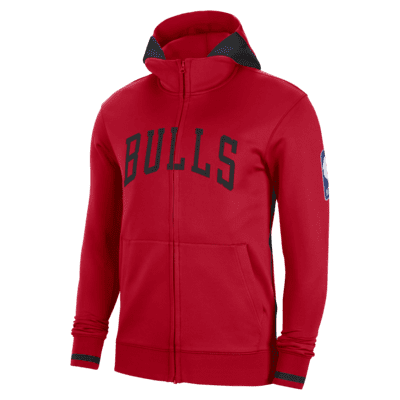 Nike Big Boys Chicago Bulls Showtime Hooded Jacket - Macy's