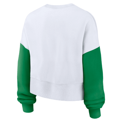 Sudadera de cuello redondo sin cierre universitaria Nike para mujer Oregon Ducks Primetime