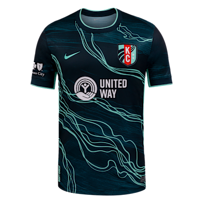 Kansas City Current Stadium Away Men's Nike Dri-FIT NWSL Replica Jersey