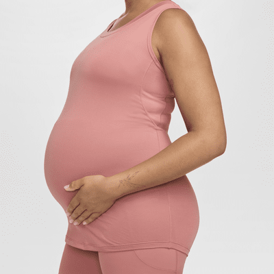 Nike (M) One Camiseta de tirantes de ajuste entallado Dri-FIT (Maternity) - Mujer