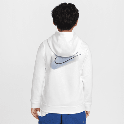 Flísová mikina Nike Sportswear Standard Issue s kapucí pro větší děti (chlapce)