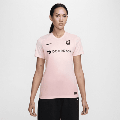 Jersey Nike Dri-FIT de la NWSL replica del Angel City FC visitante 2024 Stadium para mujer