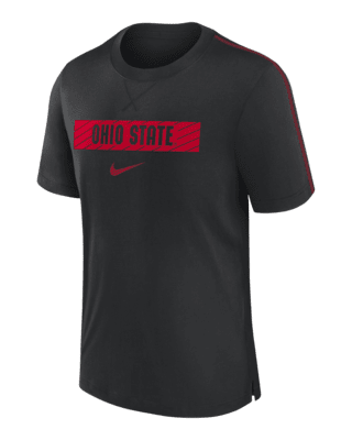 Мужская футболка Ohio State Buckeyes Sideline Player Nike Dri-FIT College