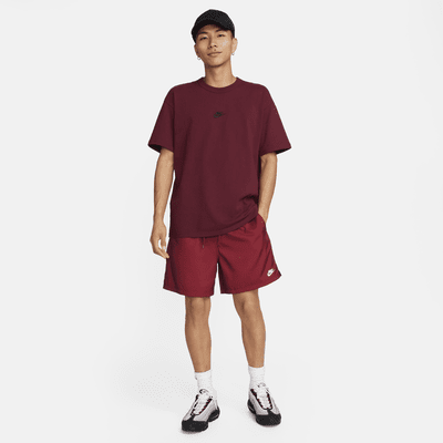 Vævede Nike Club-flow-shorts til mænd