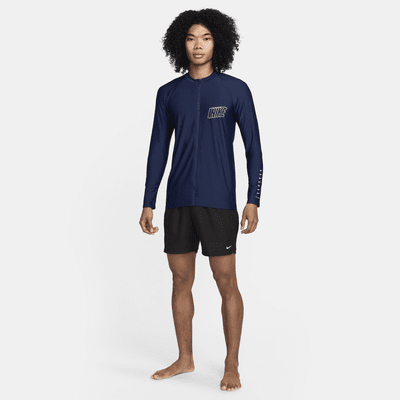 Nike Swim 3-D Men's Long-Sleeve Full-Zip Hydroguard