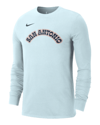 Мужская футболка San Antonio Spurs Essential City Edition Nike NBA Long-Sleeve