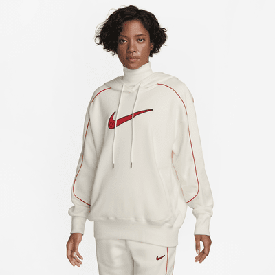 Felpa nike con hot sale zip donna