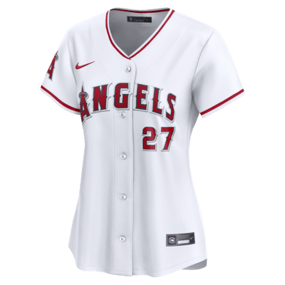 Jersey Nike Dri-FIT ADV de la MLB Limited para mujer Mike Trout Los Angeles Angels