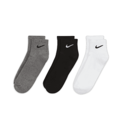 Nike Everyday Cushioned Training Ankle Socks (3 Pairs)