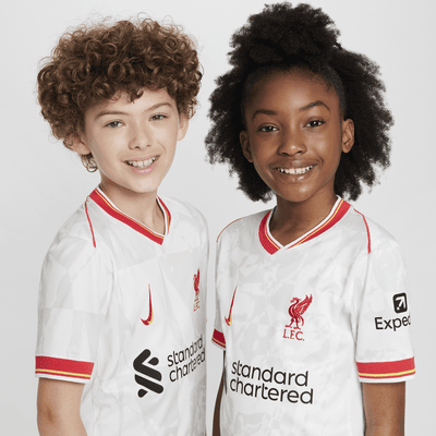 FC Liverpool 2024/25 Stadium Third Nike Replika-Fußballtrikot mit Dri-FIT-Technologie (ältere Kinder)