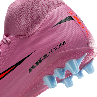 Nike Mercurial Superfly 10 Academy Artificial-Grass High-Top Soccer Cleats