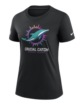 Женская футболка Miami Dolphins Crucial Catch Nike NFL