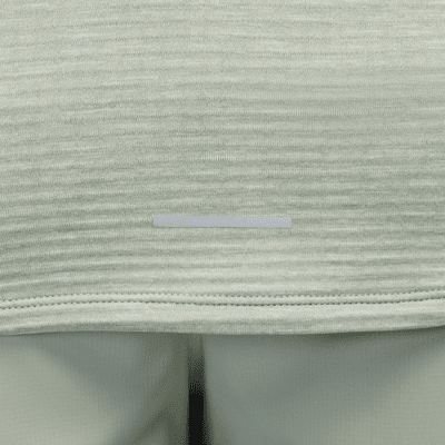 Playera de correr Therma-FIT Repel de medio cierre para hombre Nike Element