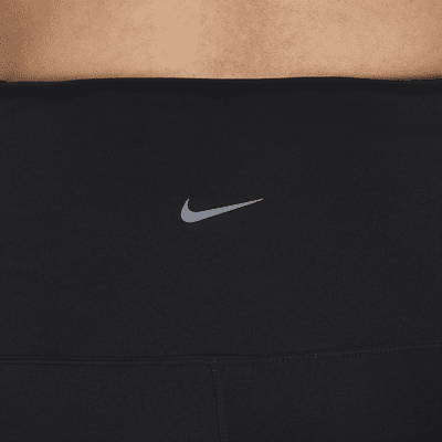 ナイキ (M) ワン ウィメンズ Dri-FIT ハイウエスト 21cm バイカーショートパンツ ポケット付き (マタニティ)