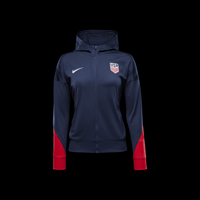 USMNT Strike Women's Nike Dri-FIT Soccer Hooded Track Jacket