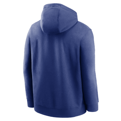 Men's Nike Royal/Light Blue Brooklyn Dodgers Cooperstown Collection V-Neck  Pullover Windbreaker