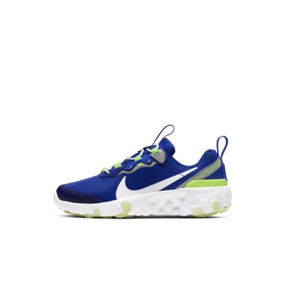 nike react element 270 bambino blu