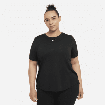 Nike Dri-FIT One Women's Standard-Fit Short-Sleeve Top (Plus Size). Nike UK