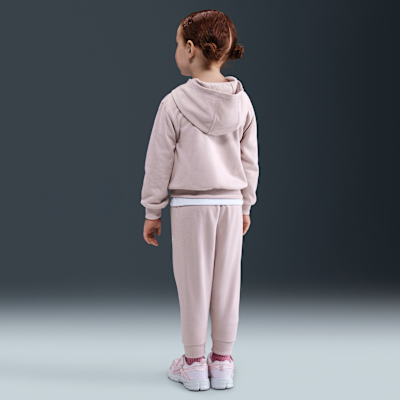 Conjunto de sudadera con gorro y joggers de French Terry para infantil Nike